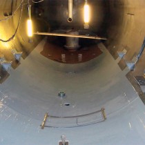 Zbiornik procesowy zabezpieczony przed korozją materiałem Belzona 1391T