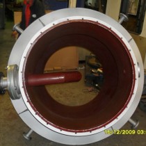 Druga powłoka materiału Belzona 1392 (Ceramic HT2) w kolorze czerwonym