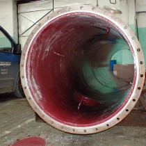 Produkt Belzona 4331 (Magma CR3) zastosowany w celu zabezpieczenia reaktora przed oddziaływaniem substancji chemicznych